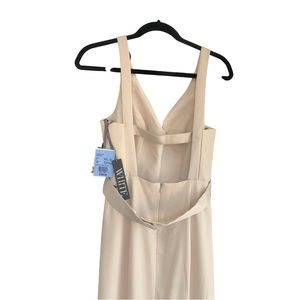 NWT Vera Wang Champagne Dress